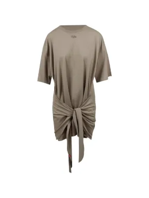 Diesel D-Eivor tie-detail mini dress