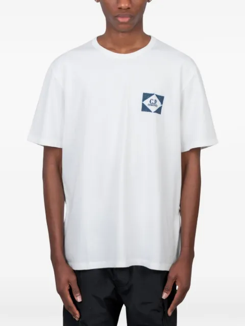 C.P. Company compact 20/1 jersey short-sleeve logo T-shirt