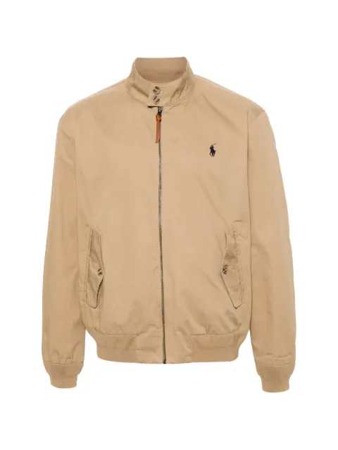 Polo Ralph Lauren embroidered-logo bomber jacket 