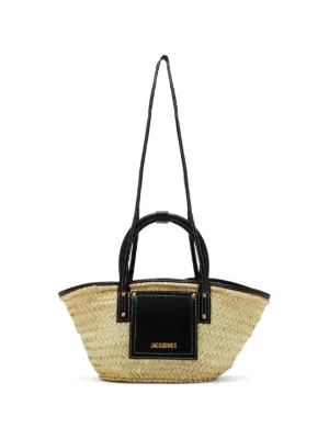 Jacquemus the small Soli basket raffia bag