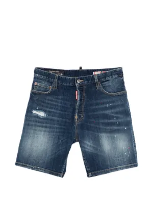 DSQUARED2 distressed shorts