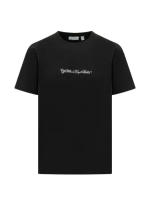 Off-White arrow script short-sleeve T-shirt
