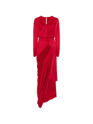 Valentino Garavani crepe satin gown