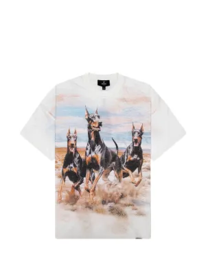 Represent dobermans-print T-shirt
