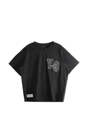 Y-3 Elite 5 print-detail T-shirt