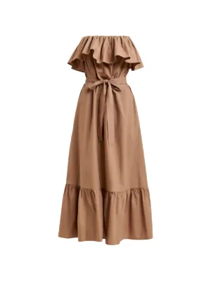 Essentiel Antwerp Joyce ruffled maxi dress