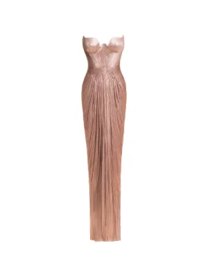 Maria Lucia Hohan Jasleen draped maxi dress