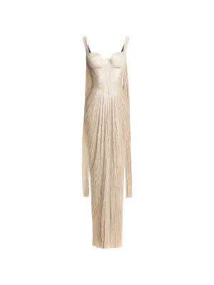 Maria Lucia Hohan Anais pleated maxi dress