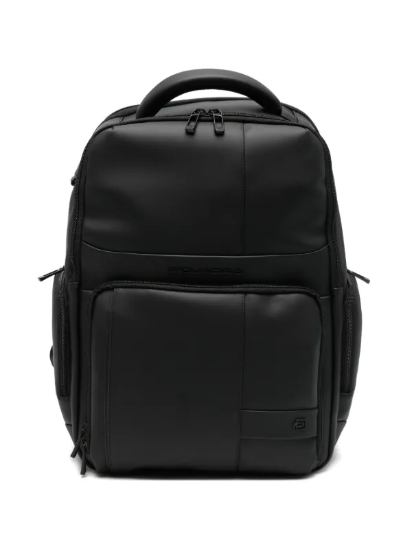 PIQUADRO logo-lettering backpack