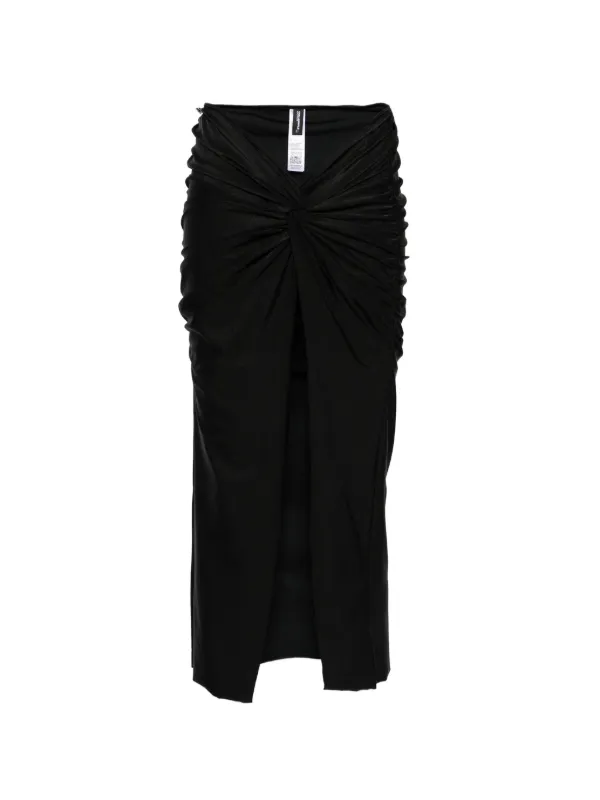Karl Lagerfeld knotted-detail pareo