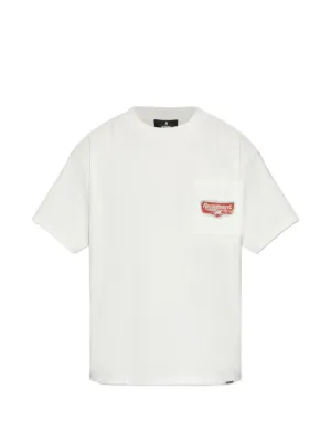 Represent chest-pocket graphic-print T-shirt
