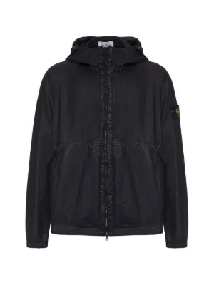 Stone Island zip-up hooded jacket