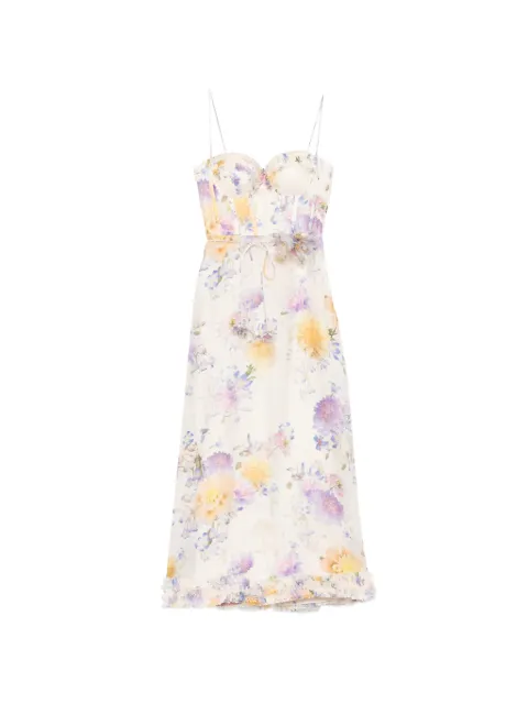 ZIMMERMANN Luna ruffle midi dress