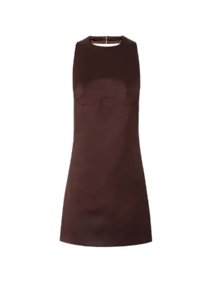 Elisabetta Franchi halterneck chain-link mini dress