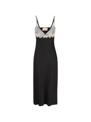 Valentino Garavani rhinestone-embellished slip dress