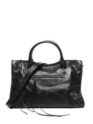 Balenciaga medium Le City leather tote bag