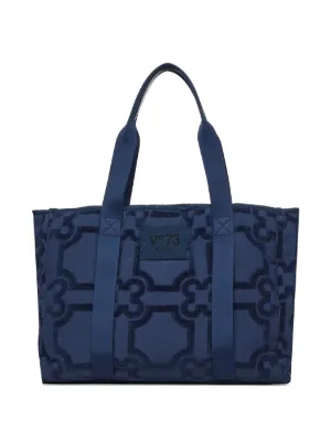 V&deg;73 geometric pattern tote bag