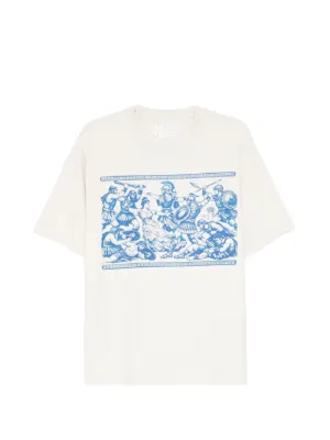 Melt graphic-print T-shirt