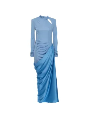 Valentino Garavani cut-out draped maxi dress
