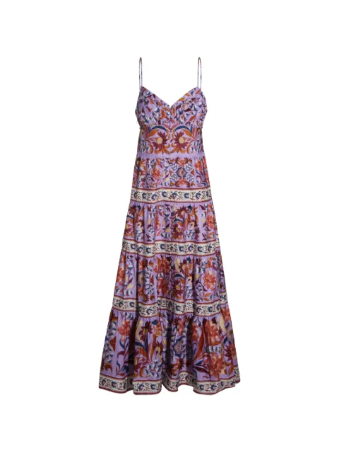 FARM Rio button floral dress