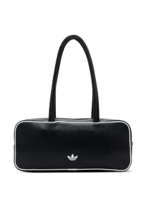 adidas Adicolor Elongated Airliner logo trim shoulder bag