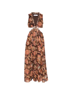 ZIMMERMANN Aster midi dress