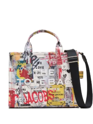 Marc Jacobs The Pop Americana canvas medium tote bag