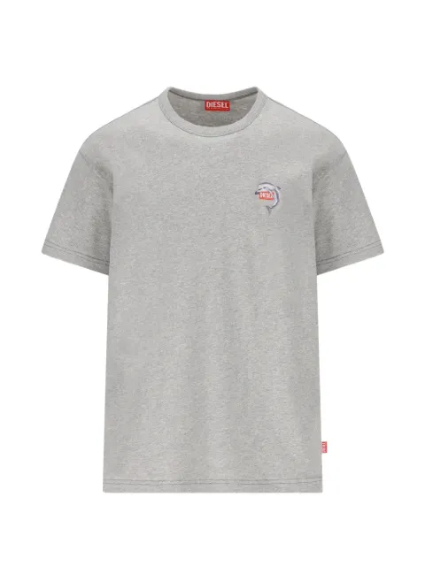 Diesel T-shirt with dolphin and logo print