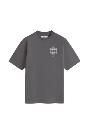 LES H&Eacute;RITIERS logo-print T-shirt