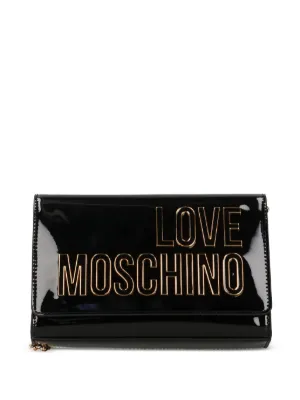 Love Moschino logo-lettering cross body bag