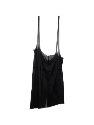 Prada cigaline midi-skirt with suspender straps
