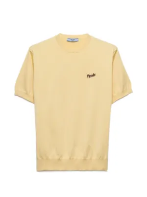 Prada silk crew-neck sweater