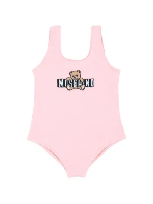 Moschino Kids teddy-print swimsuit