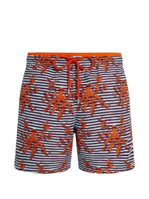 Vilebrequin Octopus in Stripes swim shorts