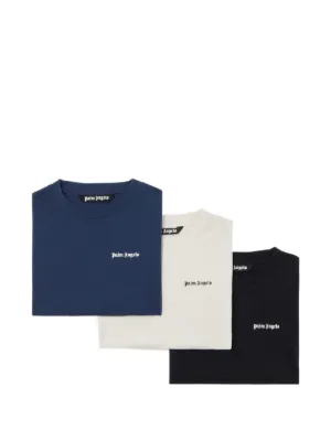 Palm Angels logo-detail T-shirts set (set of three)
