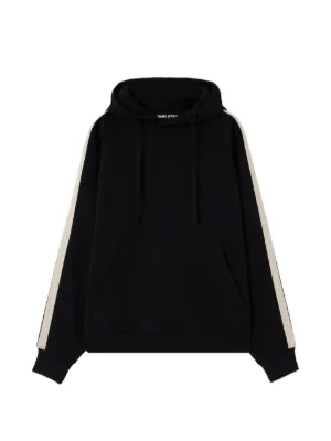 Palm Angels curved-logo track hoodie