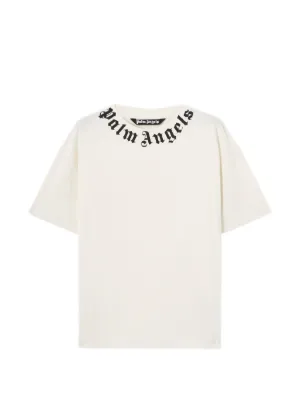 Palm Angels logo-neckline T-shirt