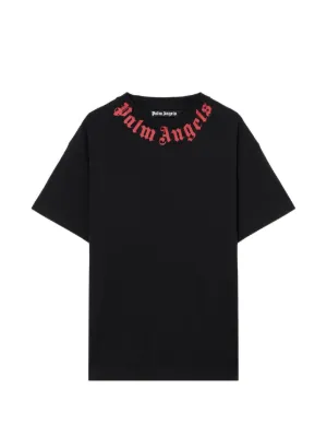 Palm Angels neck-logo T-shirt