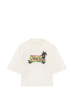 Palm Angels Sunset graphic boxy T-shirt