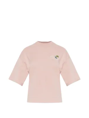 Diesel T-Cropyn embroidered-logo T-shirt