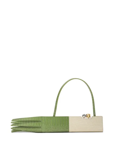 Jacquemus the Poireau clutch