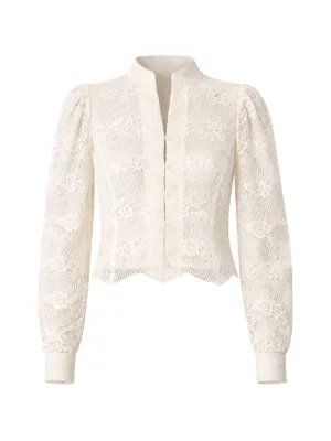 TWINSET macram&eacute; lace jacket