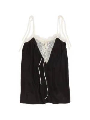 BIMBA Y LOLA  lace-trim top