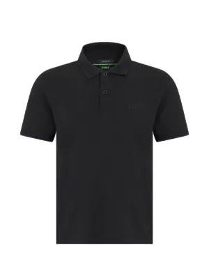 BOSS embossed regular-fit polo shirt