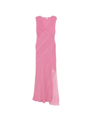 SIR. Elin panelled maxi dress