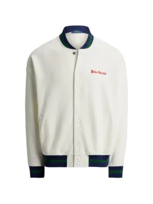 Polo Ralph Lauren relaxed fit fleece baseball jacket