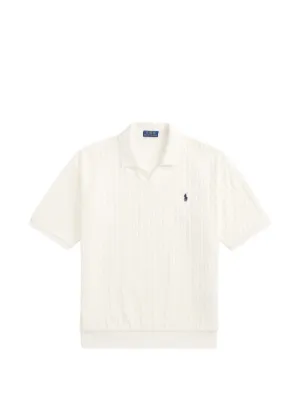 Polo Ralph Lauren cable-knit Johnny collar sweater