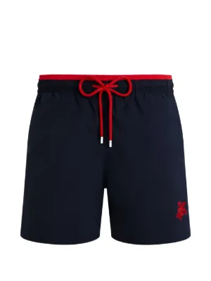 Vilebrequin drawstring elasticated-waistband swim shorts