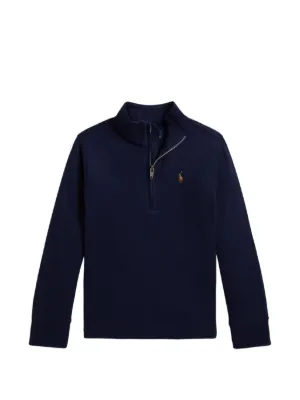 POLO RALPH LAUREN KIDS quarter-zip sweater