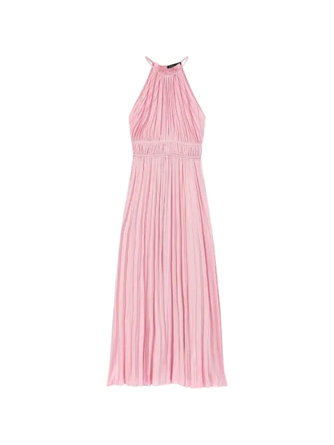 Maje pleated maxi dress